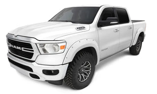 Bushwacker Pocket Style Color Match Fender Flares 4pc: Ram 1500 (19-24) - Ivory Pearl