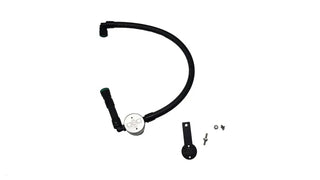 J&L 3.0 Oil Separator Clear Anod (PASSENGER): Jeep Grand Cherokee / Durango 2016-2024 3.6L