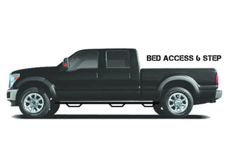 N-Fab Wheel-to-Wheel Nerf Step Bar w/ Bed Access (NEW BODY STYLE): Ram 1500 (19-24) - Gloss Black