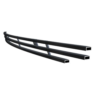 APS Black Stainless Lower Billet Grille: Dodge Challenger 2009 - 2010