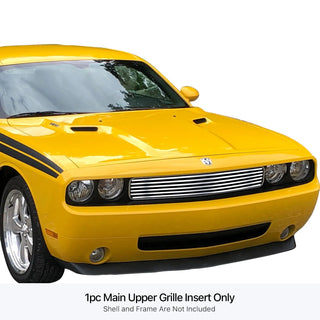 APS Polished Stainless Upper Billet Grille: Dodge Challenger 2009 - 2014