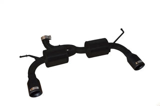 Injen Stealth Black Dual Exhaust System Black Tips (REAR): Jeep Wrangler JK 2007-18 3.6/3.8L