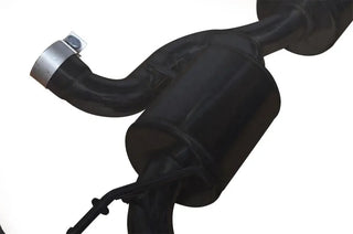 Injen Stealth Black Dual Exhaust System Black Tips (REAR): Jeep Wrangler JK 2007-18 3.6/3.8L