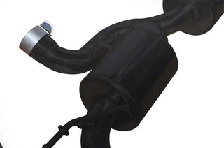 Injen Stealth Black Dual Exhaust System Black Tips (REAR): Jeep Wrangler JK 2007-18 3.6/3.8L