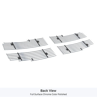 APS Polished Stainless Upper Billet Grille (Version 1): Dodge Durango 2004 - 2006