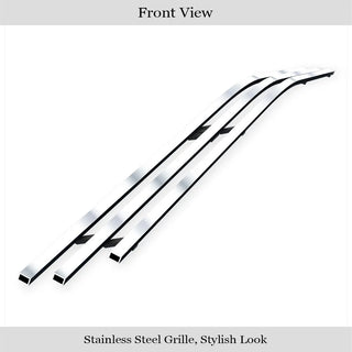 APS Polished Stainless Lower Billet Grille: Dodge Charger 2006 - 2010