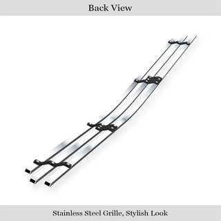 APS Polished Stainless Lower Billet Grille: Dodge Charger 2006 - 2010