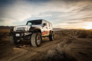 FOX Performance Elite Series 2.5 Reservoir Front Shock Adjustable (FRONT): Jeep Wrangler JK 2007-2018 0-2" Lift