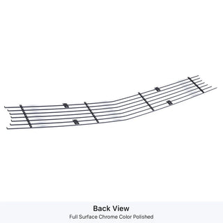 APS Polished Stainless Upper Billet Grille: Dodge Challenger 2015 - 2023