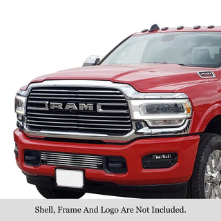 APS Polished Stainless Lower Billet Grille: Ram 2500 2019 - 2024 (GR04FEJ22S)