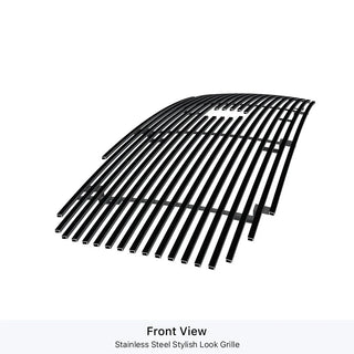 APS Black Stainless Upper Billet Grille (w/ Logo Show): Dodge Ram 2006 - 2009