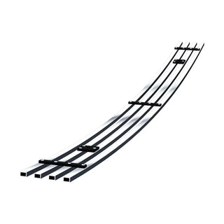 APS Polished Stainless Lower Billet Grille: Dodge Ram 2006 - 2008