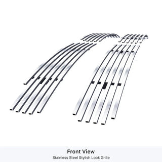 APS Polished Stainless Upper Billet Grille (Version 2): Dodge Ram 1994 - 2001