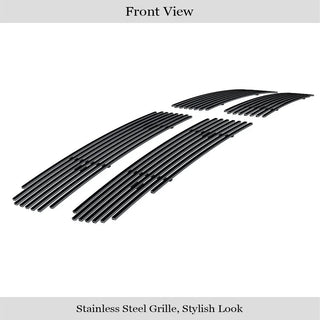 APS Black Stainless Upper Billet Grille (Version 2): Dodge Ram 2002 - 2005