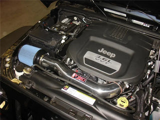 Injen PowerFlow Short Ram Intake Polished (FRONT): Jeep Wrangler JK 2012-2018 3.6L