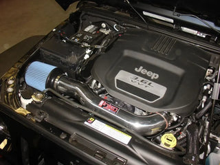 Injen PowerFlow Short Ram Intake Polished (FRONT): Jeep Wrangler JK 2012-2018 3.6L