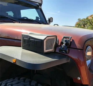 Injen Evolution Ram Air Scoop (FRONT): Jeep Wrangler JK 2007-2018 3.6/3.8L