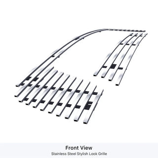 APS Polished Stainless Upper Billet Grille Rebel: Ram 1500 2015 - 2018
