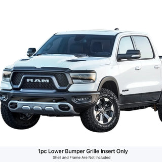 APS Black Stainless Lower Billet Grille (WITH Front Sensor): Ram 1500 2019 - 2024