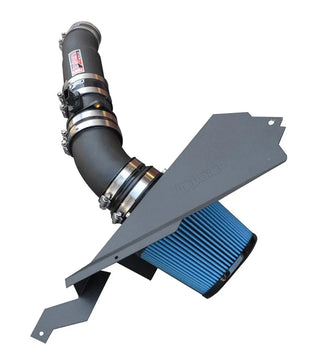 Injen PowerFlow Cold Air Intake System Wrinkle Black (FRONT): Jeep Grand Cherokee 2014-2018 3.0L Eco-Diesel