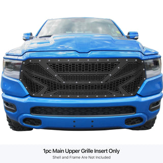 APS SS Upper Sheet Grille V2 (FRONT): Ram 1500 (19-24)