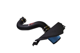 Injen Wrinkle Black PowerFlow Cold Air Intake System (F&R): Jeep Grand Cherokee / Durango 2011-23 5.7L VVT HEMI