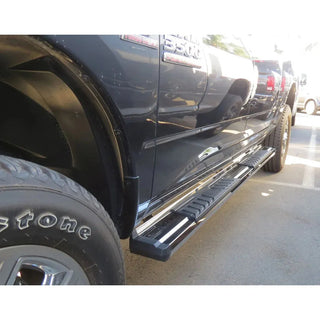 APS S Series Running Boards (Polished, Pair) Crew Cab: Dodge Ram 2009 - 2025 (1500, 2500 & 3500)