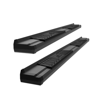 APS S Series Running Boards (Black, Pair) Crew Cab: Dodge Ram 2009 - 2025 (1500, 2500 & 3500)