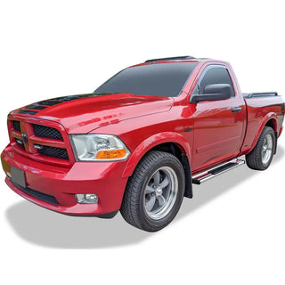 APS S Series Running Boards (Polished, Pair) Regular Cab: Dodge Ram 2009 - 2025 (1500, 2500 & 3500)