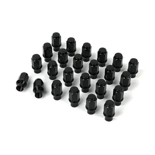ICON Black Lug Nut Kit: Fits Jeep / Ram (11-24)