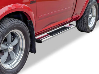 APS S Series Running Boards (Polished, Pair) Regular Cab: Dodge Ram 2009 - 2025 (1500, 2500 & 3500)
