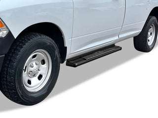 APS S Series Running Boards (Black, Pair) Regular Cab: Dodge Ram 2009 - 2025 (1500, 2500 & 3500)