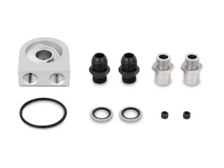 Mishimoto 19-Row Oil Cooler Non-Thermostatic (UNIVERSAL) - Silver