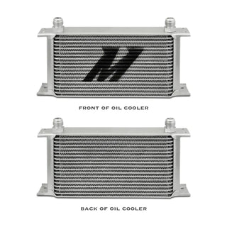 Mishimoto 19-Row Oil Cooler Non-Thermostatic (UNIVERSAL) - Silver