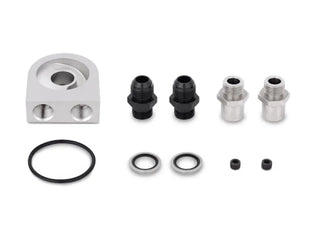 Mishimoto 19-Row Oil Cooler Non-Thermostatic (UNIVERSAL) - Silver