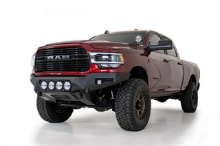 Addictive Desert Designs Bomber Front Bumper Rigid 6" Lights (FRONT): Fits RAM 2500/3500 2019-2026