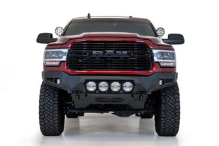Addictive Desert Designs Bomber Front Bumper Rigid 6" Lights (FRONT): Fits RAM 2500/3500 2019-2026
