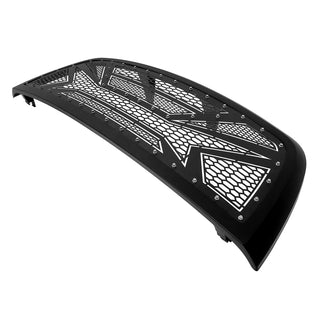 APS Black Stainless Upper Package Grille (Version 1): Dodge Ram 2500 & 3500 2010 - 2013