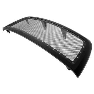 APS Black Stainless Upper Package Grille (Version 2): Dodge Ram 2010 - 2013 (2500 & 3500)