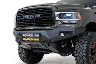 Addictive Desert Designs Bomber Front Bumper 20" Light Bars (FRONT): Fits RAM 2500/3500 2019-2026