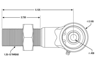 Fabtech Small Poly Ball Joint: Jeep Wrangler (07-17) / Wrangler JK (18)