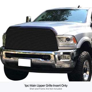 APS Black Stainless Upper Billet Grille (Version 1): Ram 2500 & 3500 2013 - 2018