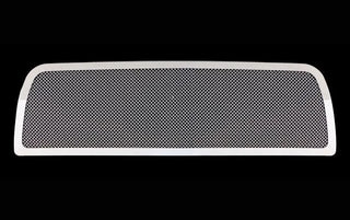 APS Polished Stainless Upper Mesh Grille (1.8mm Wire): Dodge Ram 2010 - 2012 (2500 & 3500)