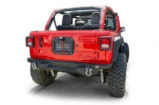 DV8 Offroad Spare Tire Delete Kit: Jeep Wrangler 2018-2021