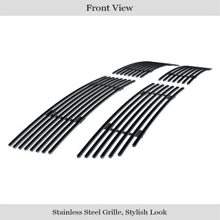 APS Black Stainless Upper Billet Grille: Ram 2500 & 3500 2011 - 2012