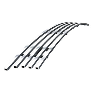 APS Polished Stainless Lower Billet Grille (Tow Hook Show): Dodge Ram 2010 - 2018 (2500 & 3500)