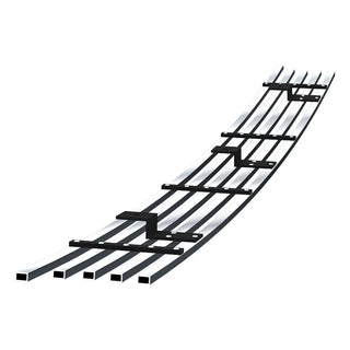 APS Polished Stainless Lower Billet Grille (Tow Hook Show): Dodge Ram 2010 - 2018 (2500 & 3500)