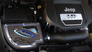 Volant Closed Box Air Intake PowerCore Filter (FRONT): Jeep Wrangler JK 2012-2018 3.6L