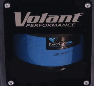 Volant Closed Box Air Intake PowerCore Filter (FRONT): Jeep Wrangler JK 2012-2018 3.6L