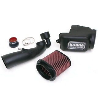 Banks Ram-Air Cold Air Intake Oiled Filter (F&R): Jeep Wrangler JL / Gladiator JT 2018-26 3.6L